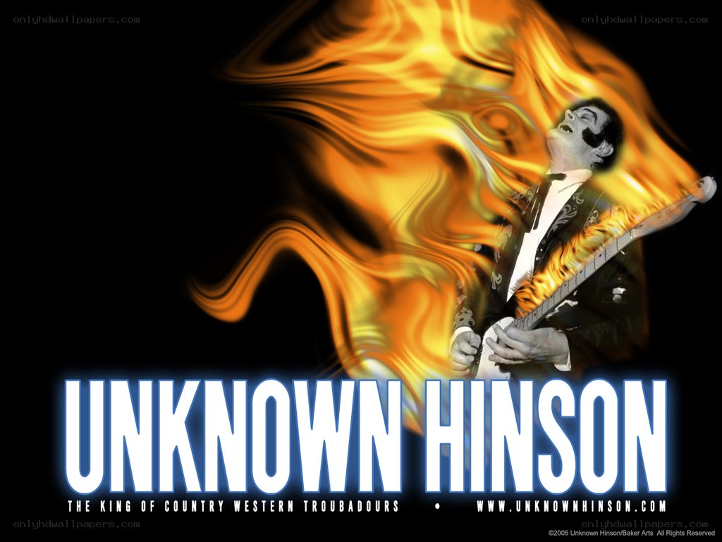 Unknown Hinson promotional poster