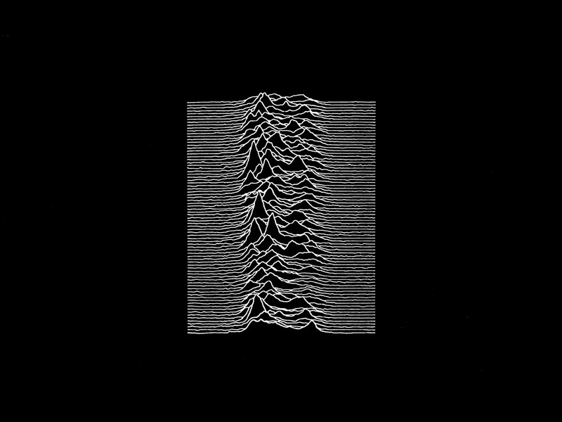 Unknown Pleasures album cover