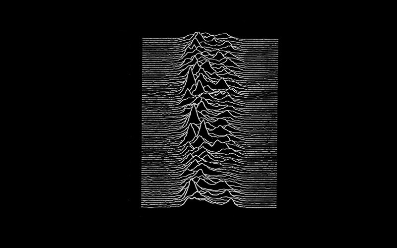 Unknown Pleasures album cover