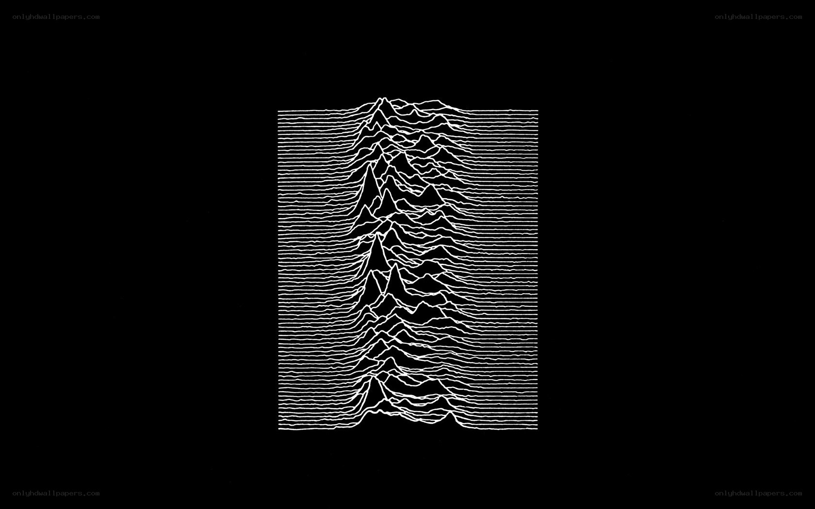 Unknown Pleasures album cover