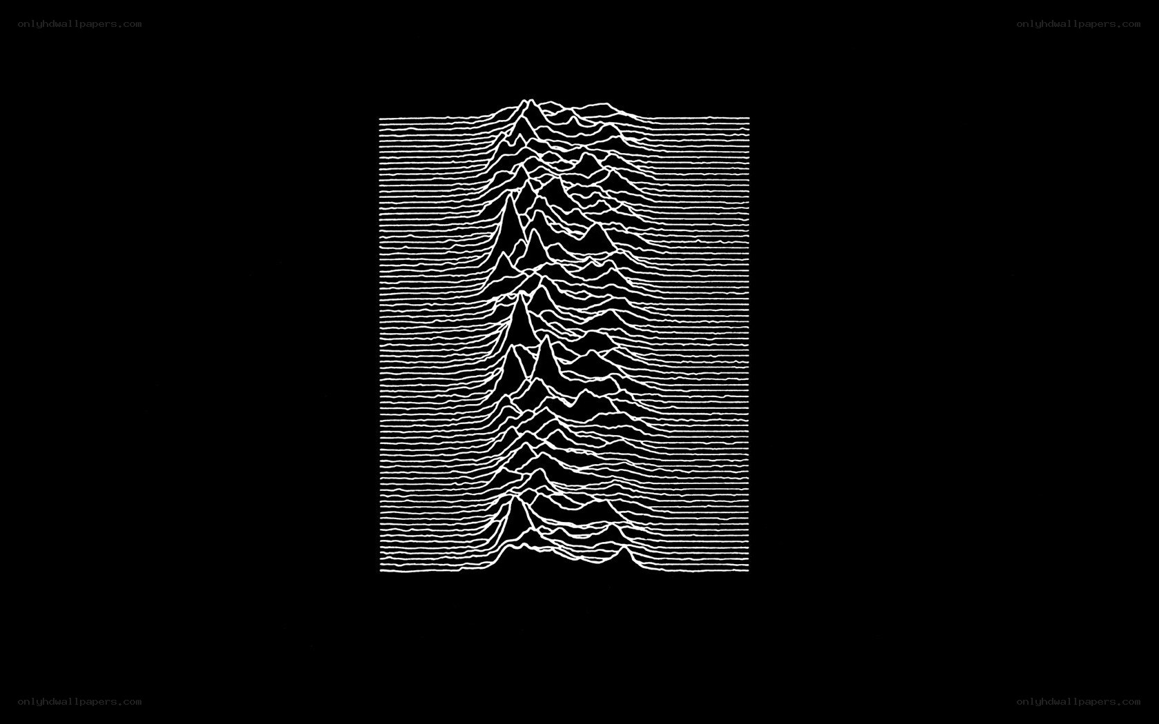 Unknown Pleasures album cover