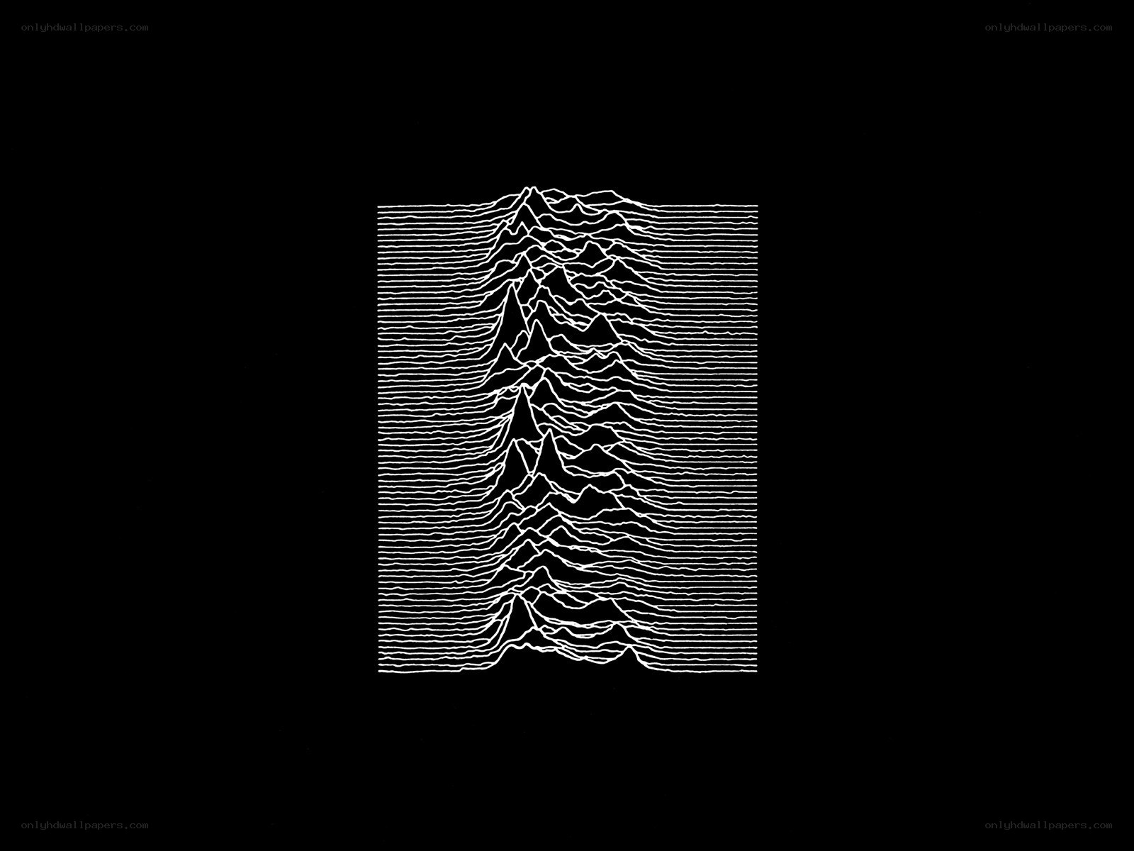 Unknown Pleasures album cover