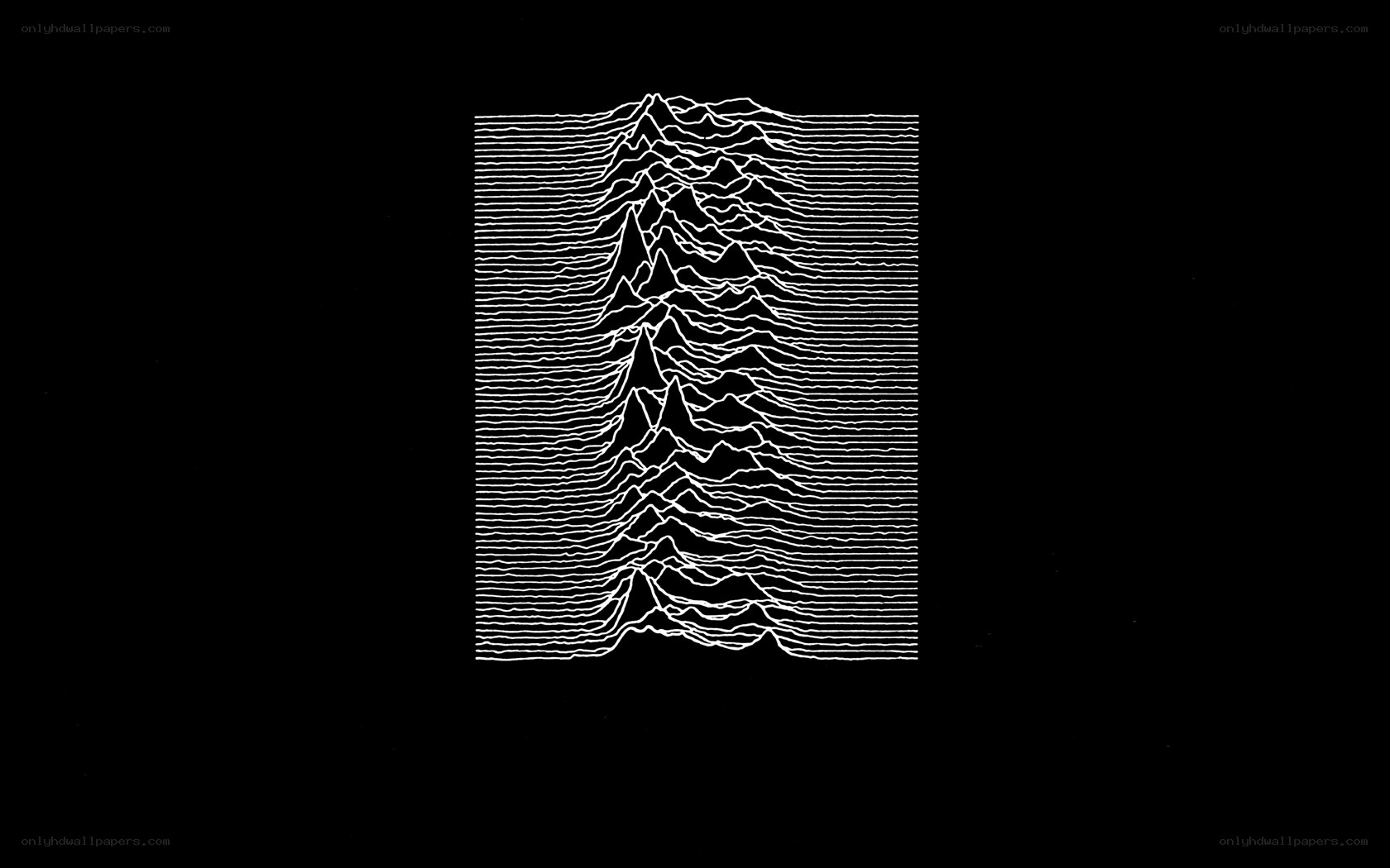 Unknown Pleasures album cover