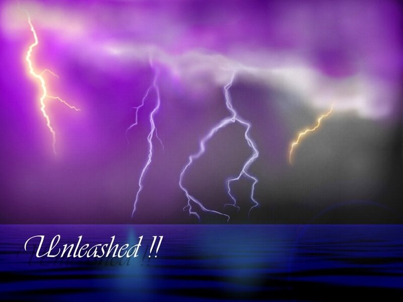 Unleashed lightning storm