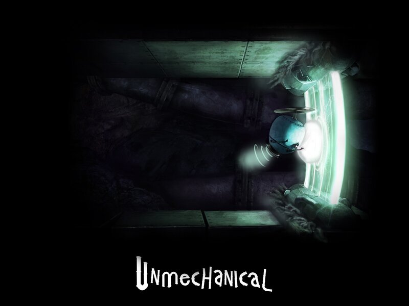 Unmechanical game scene