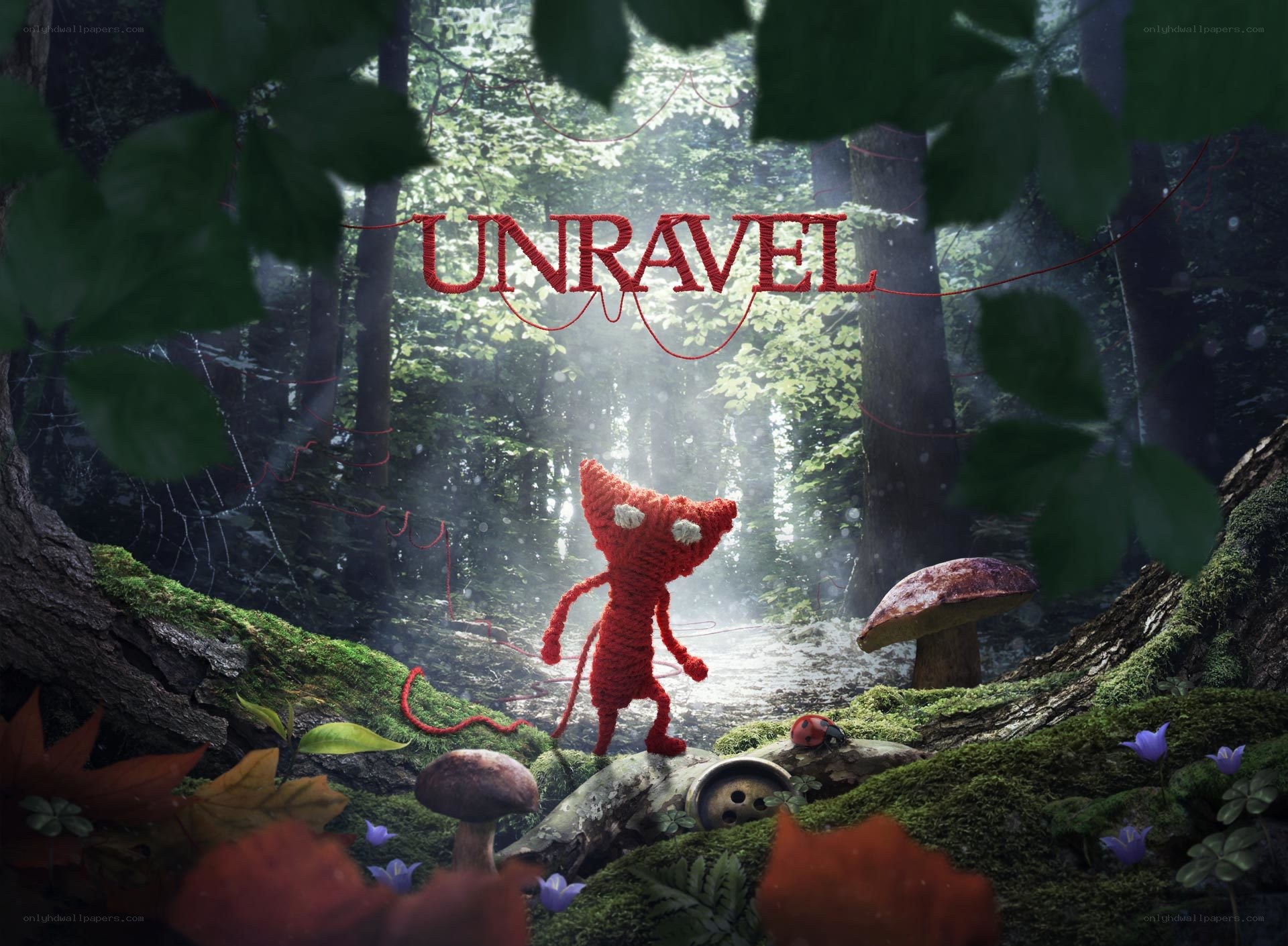 Unravel game art