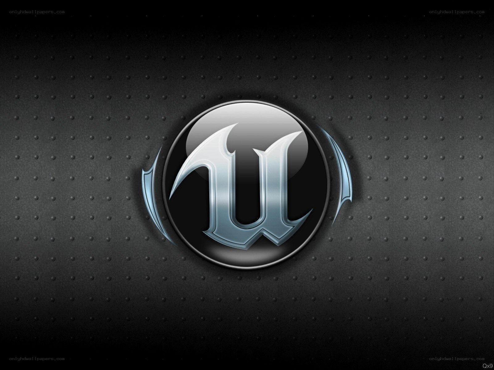 Unreal Engine logo wallpaper