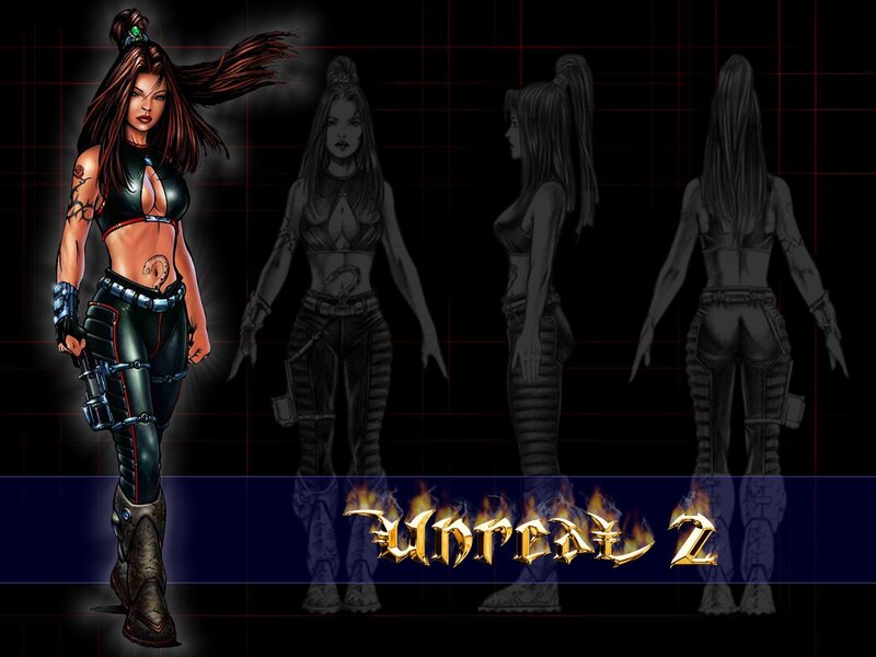 Unreal II character concept art