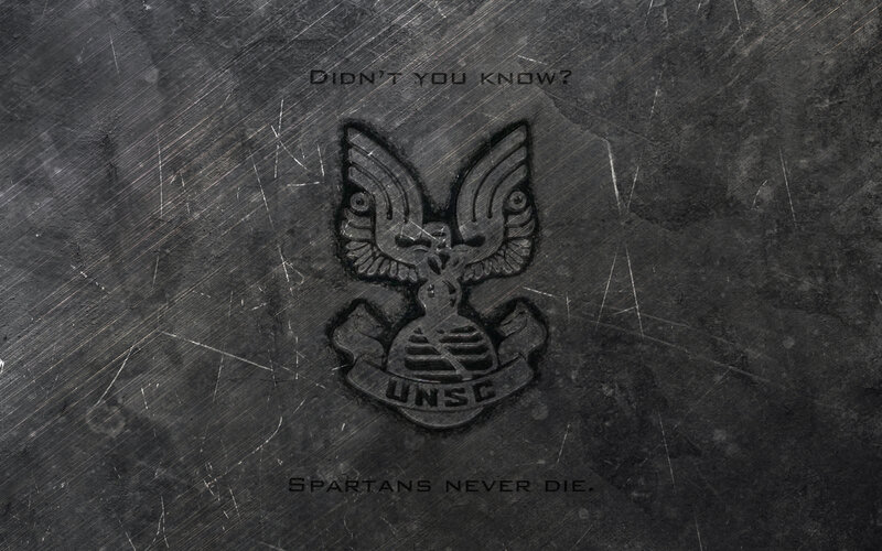 UNSC emblem with slogan