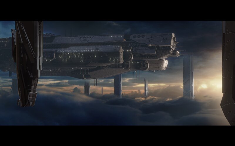 UNSC Infinity Ship — Gray