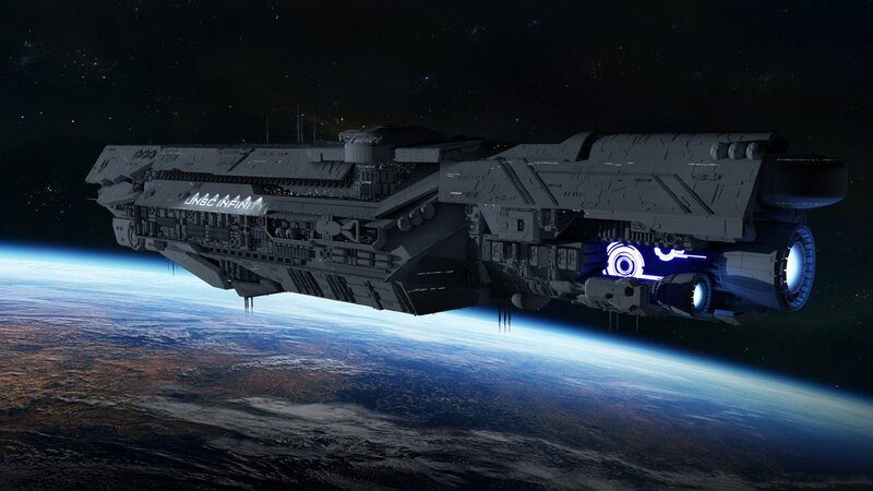 UNSC Infinity Spacecraft