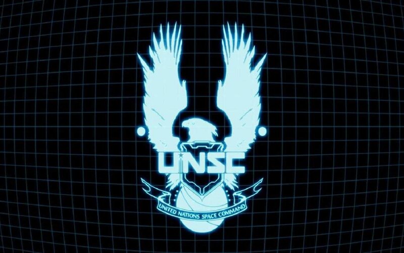 UNSC Logo on Grid
