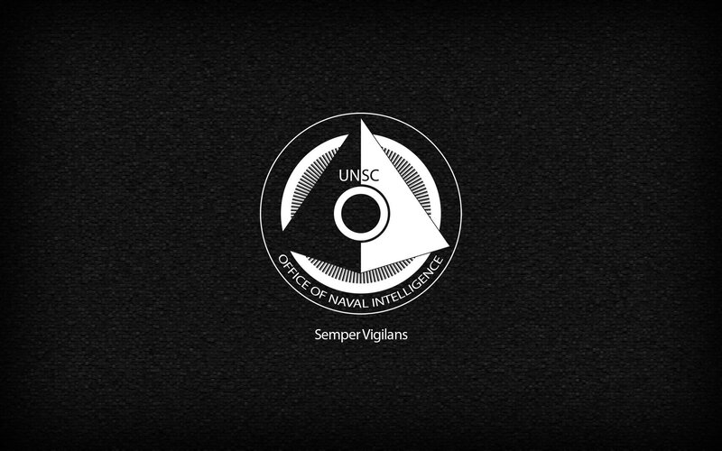 UNSC ONI Logo — Black
