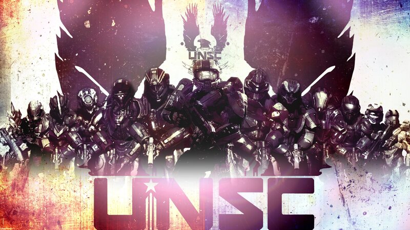 UNSC Soldiers in Armor — Purple