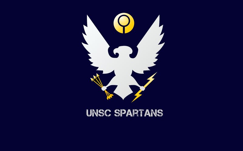 UNSC Spartans Emblem — Blue