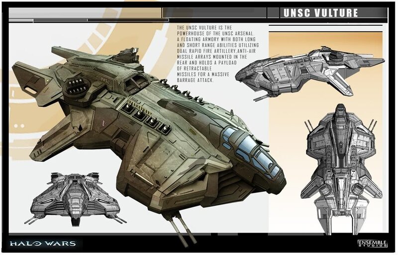 UNSC Vulture Spacecraft