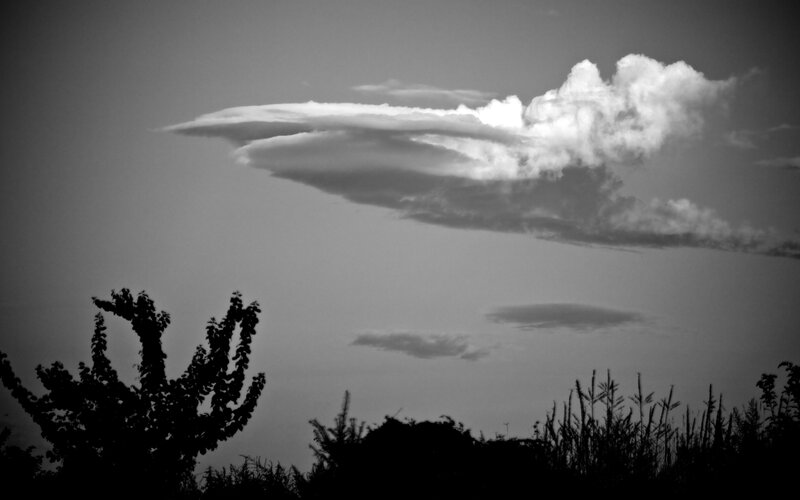 Unusual cloud formation