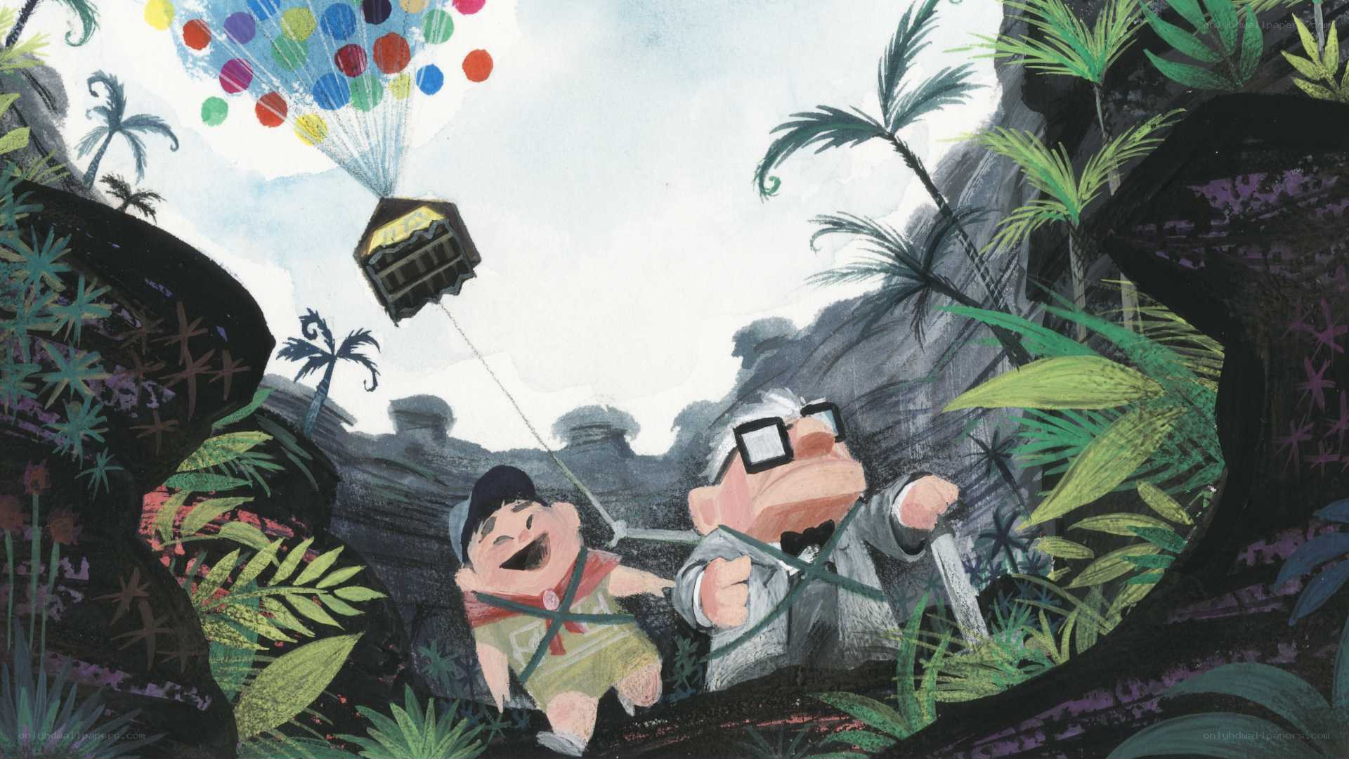Up: Adventure in the jungle