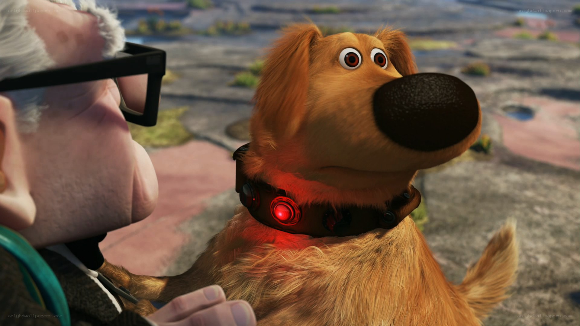 Up: Carl and Dug