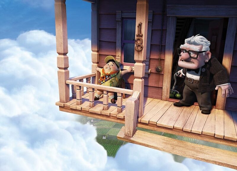 Up: House in the sky