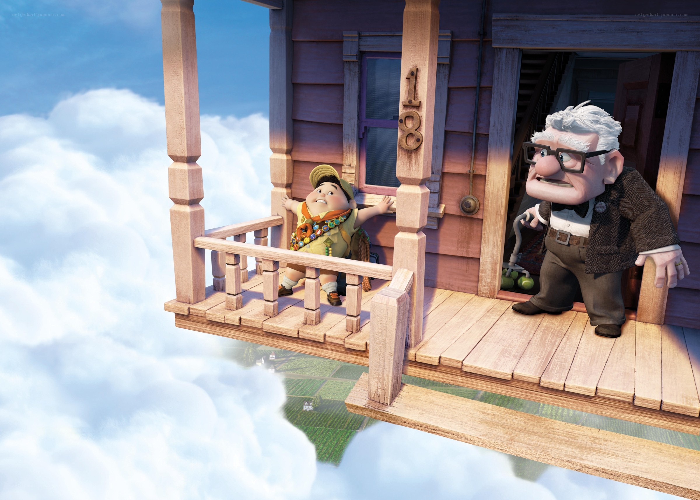Up: House in the sky