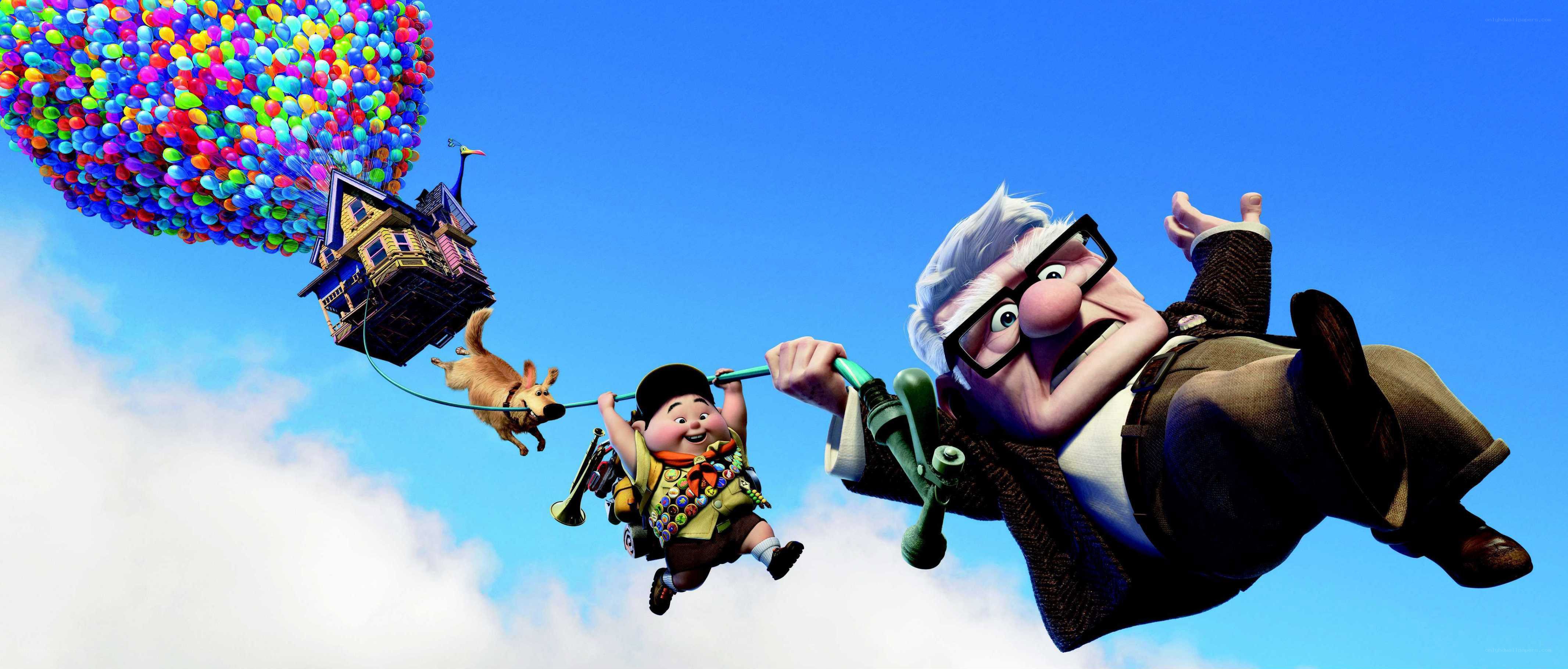 Up: House on balloons