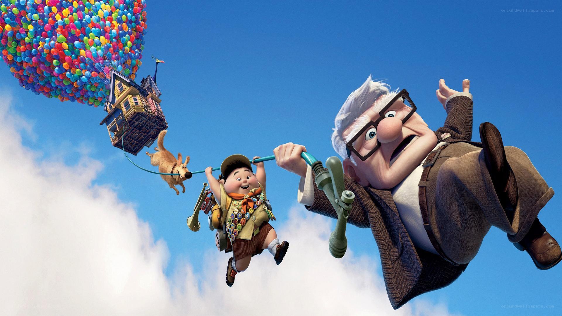 Up: House on balloons
