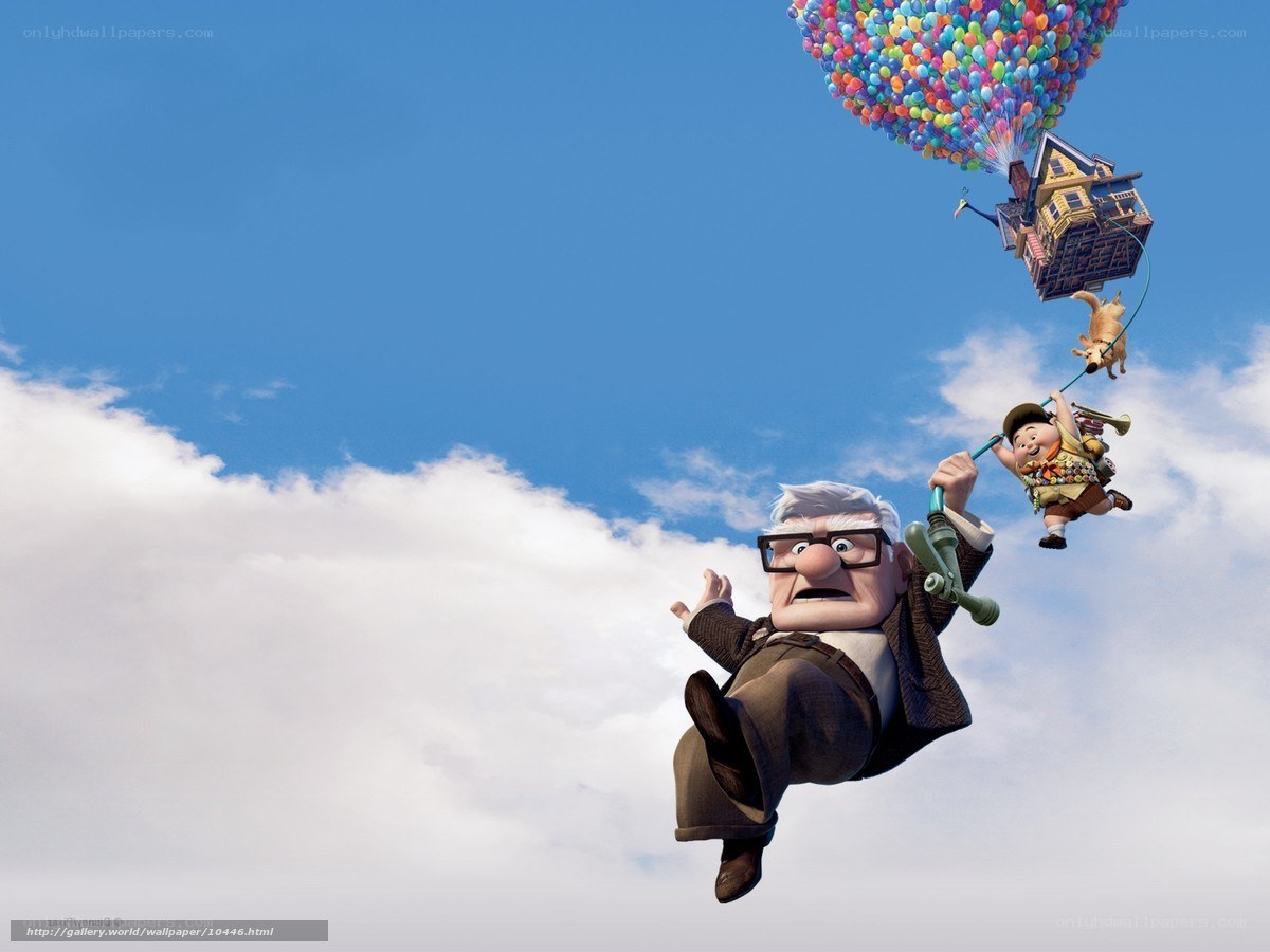 Up: House on balloons