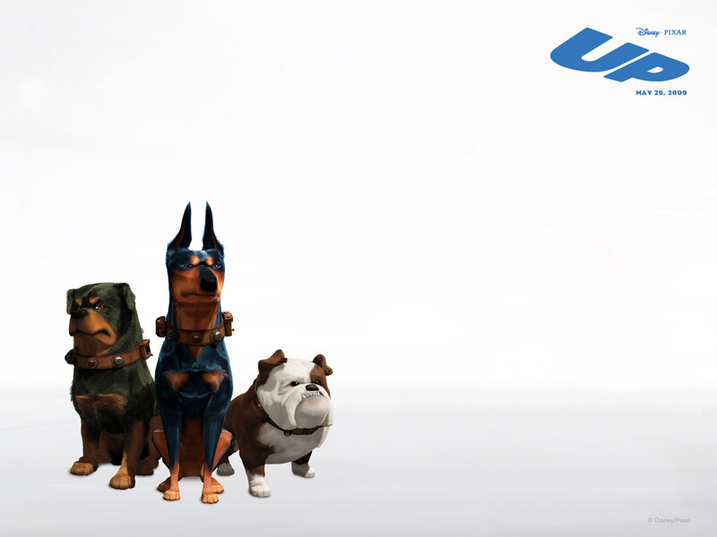 Up movie dog characters
