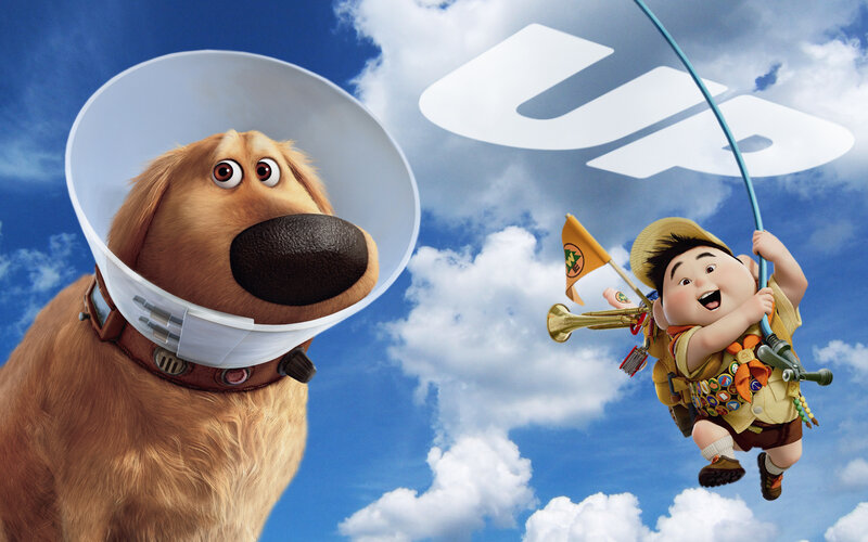 Up movie poster scene