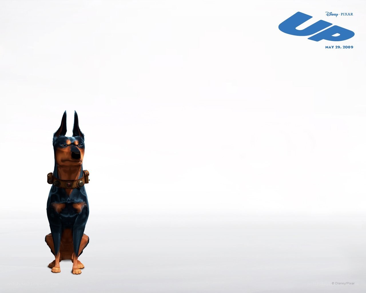 Up movie poster with dog