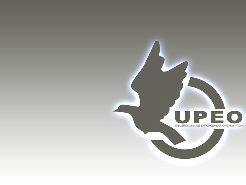 UPEO logo with dove