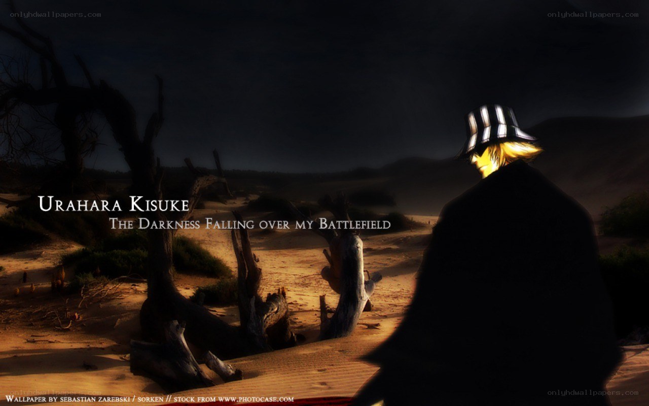 Urahara Kisuke in the desert