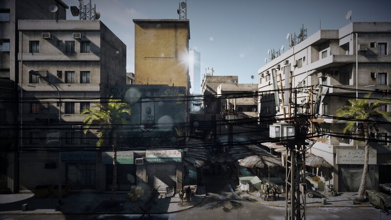 Urban combat environment