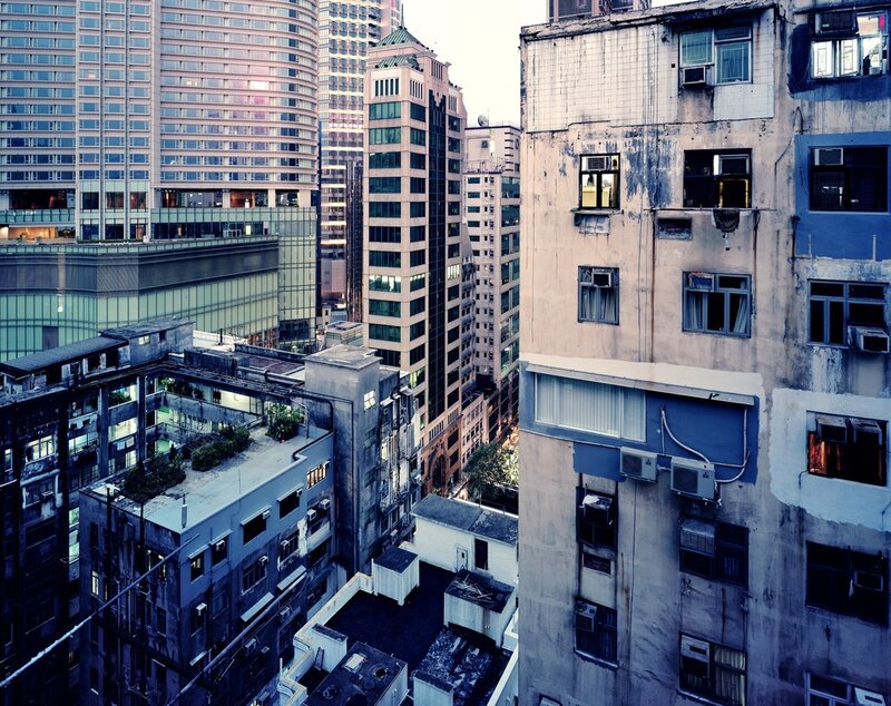 Urban density in Hong Kong
