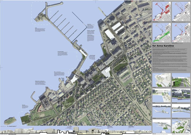 Urban design proposal for Anna Karoline
