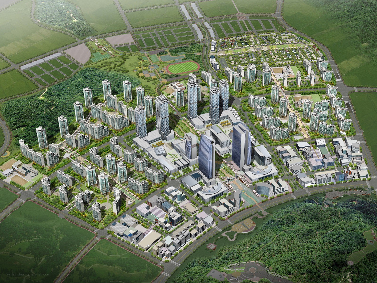 Urban development master plan