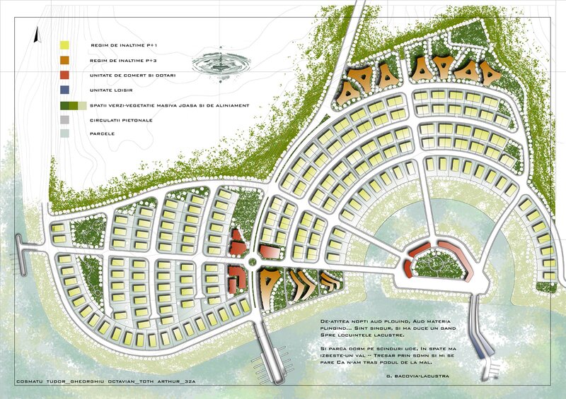 Urban Development Plan — Green, Planned, Illustration