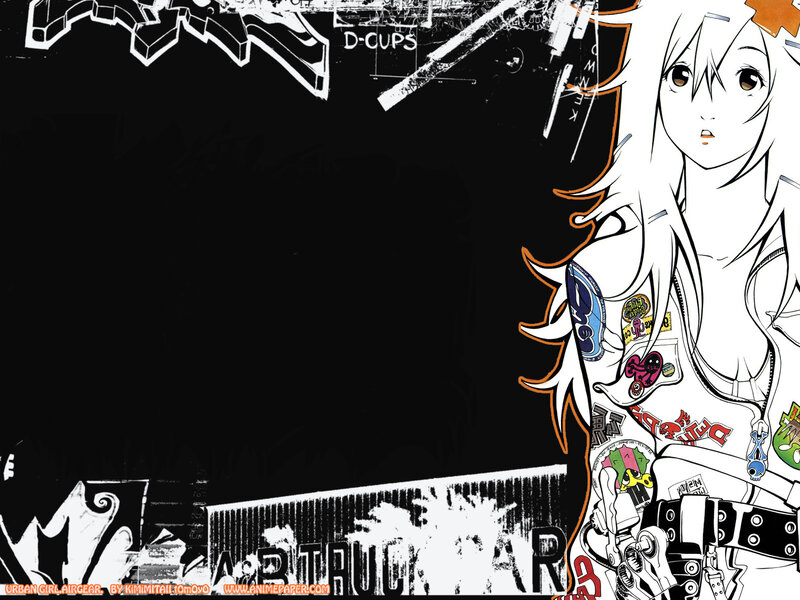 urban girl with air gear