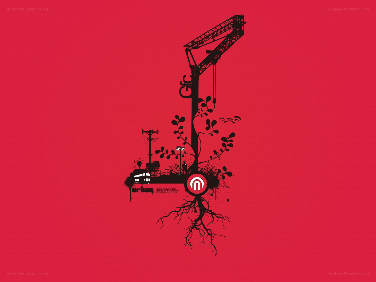 Urban growth concept art