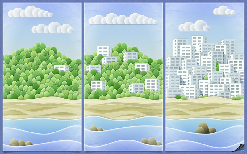 Urban Growth Triptych
