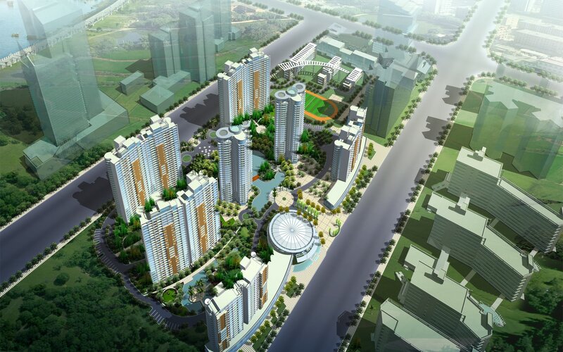 Urban residential development plan