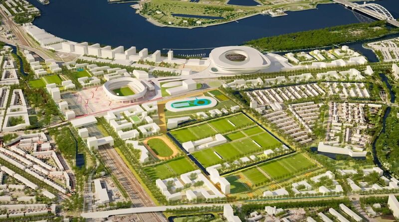 Urban sports complex design