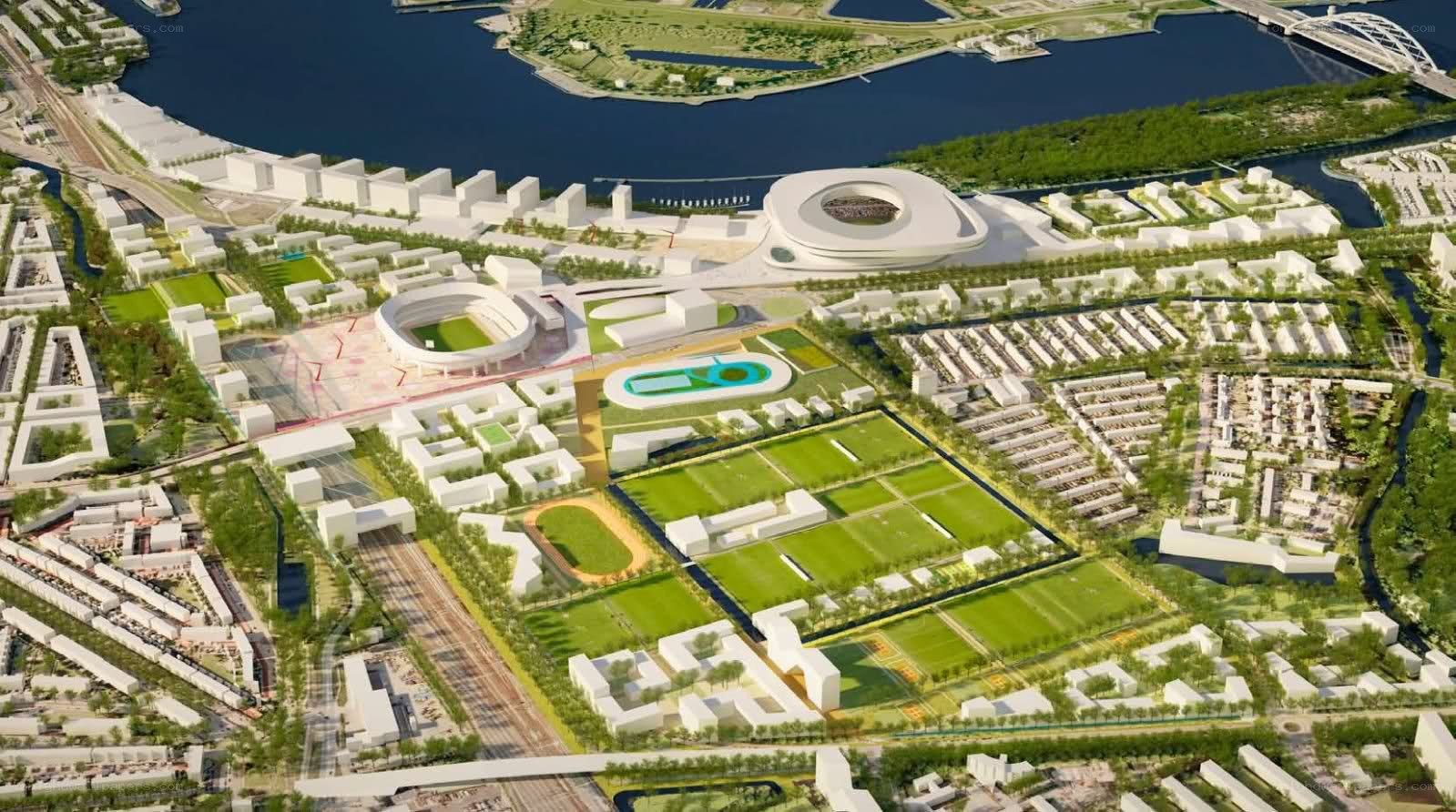 Urban sports complex design