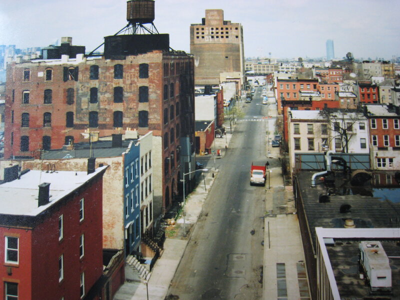 Urban street view in Brooklyn