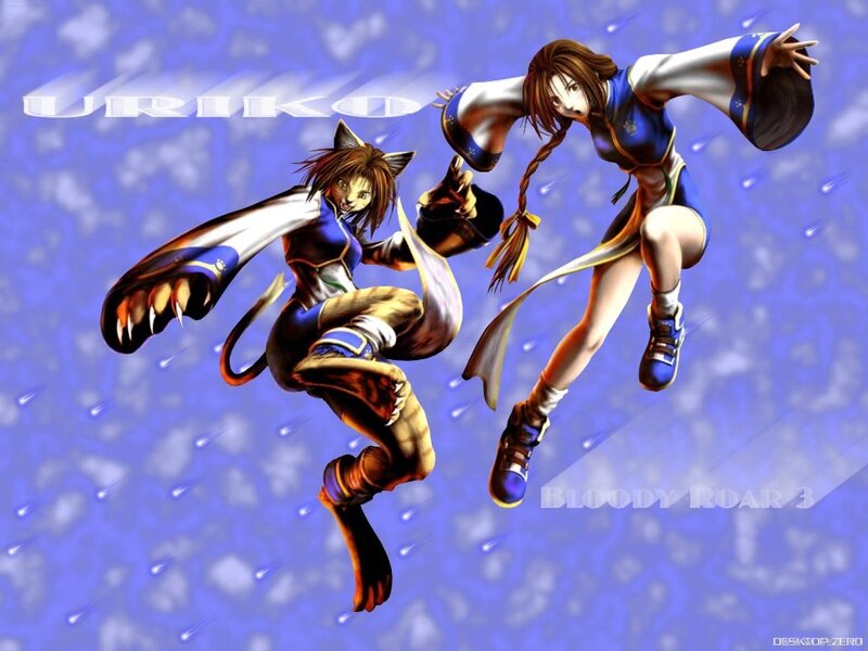 Uriko in action from Bloody Roar 3