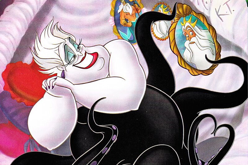 Ursula the Sea Witch — Black
