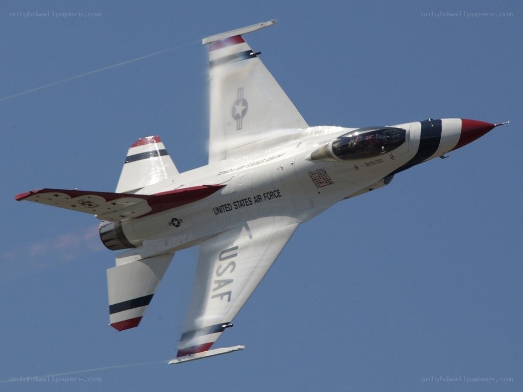 US Air Force jet in flight