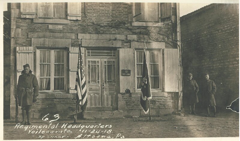 US Army at Regimental Headquarters