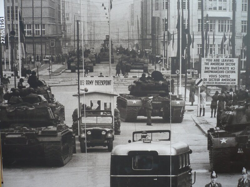 US Army Tanks in Berlin